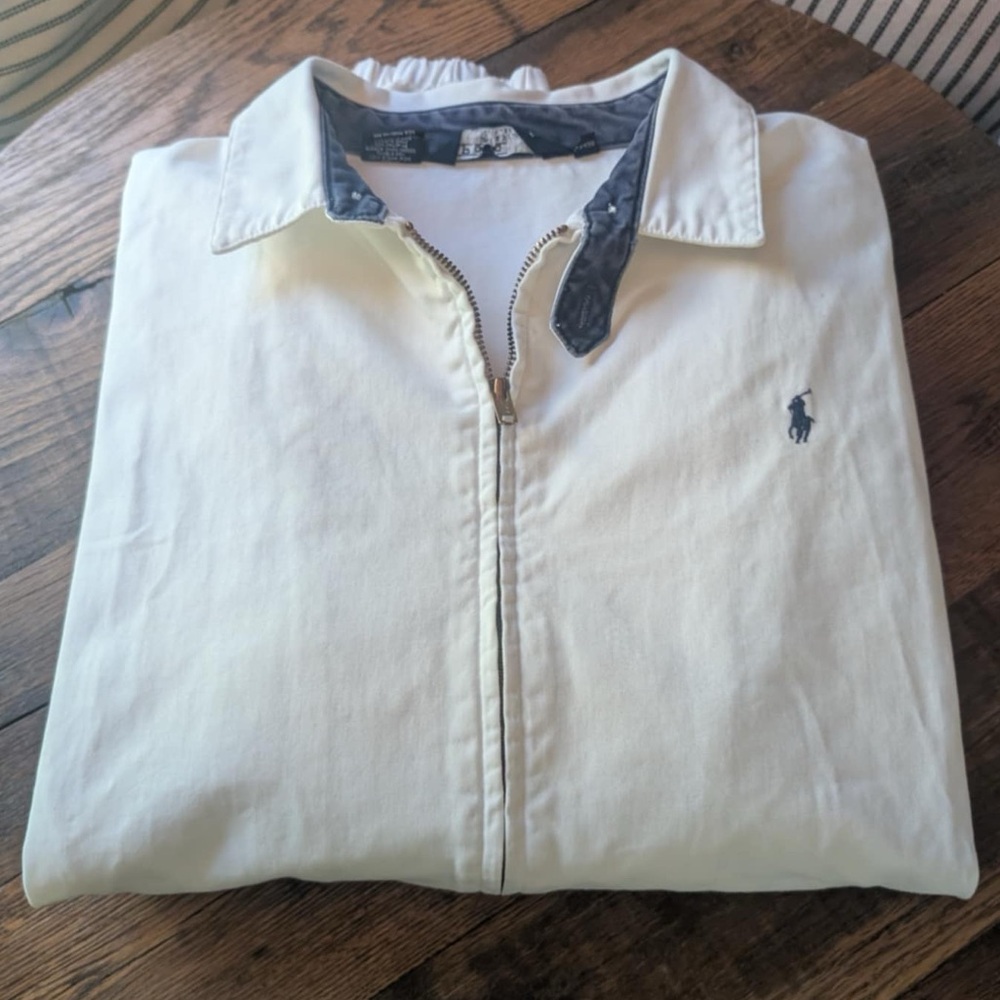 Ralph Lauren Off White Lightweight Jacket